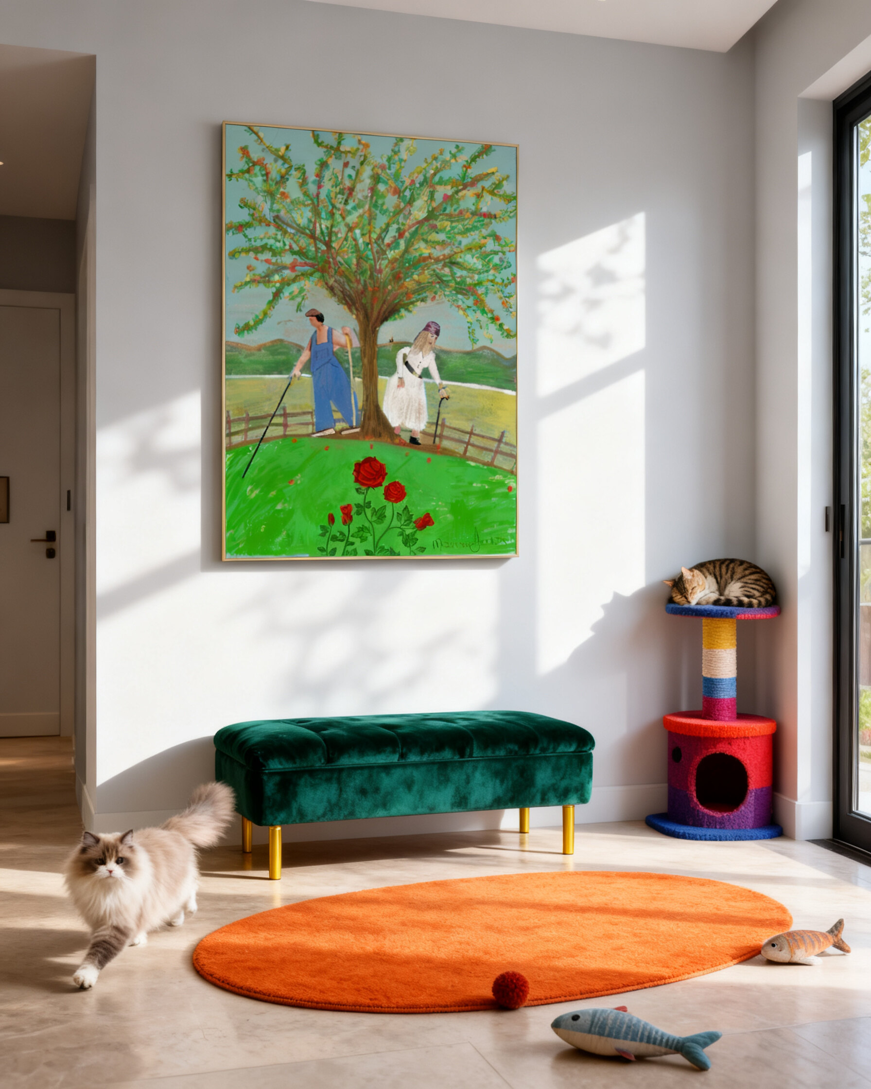 Adam and Eve Original Artwork by Maxine Jackson