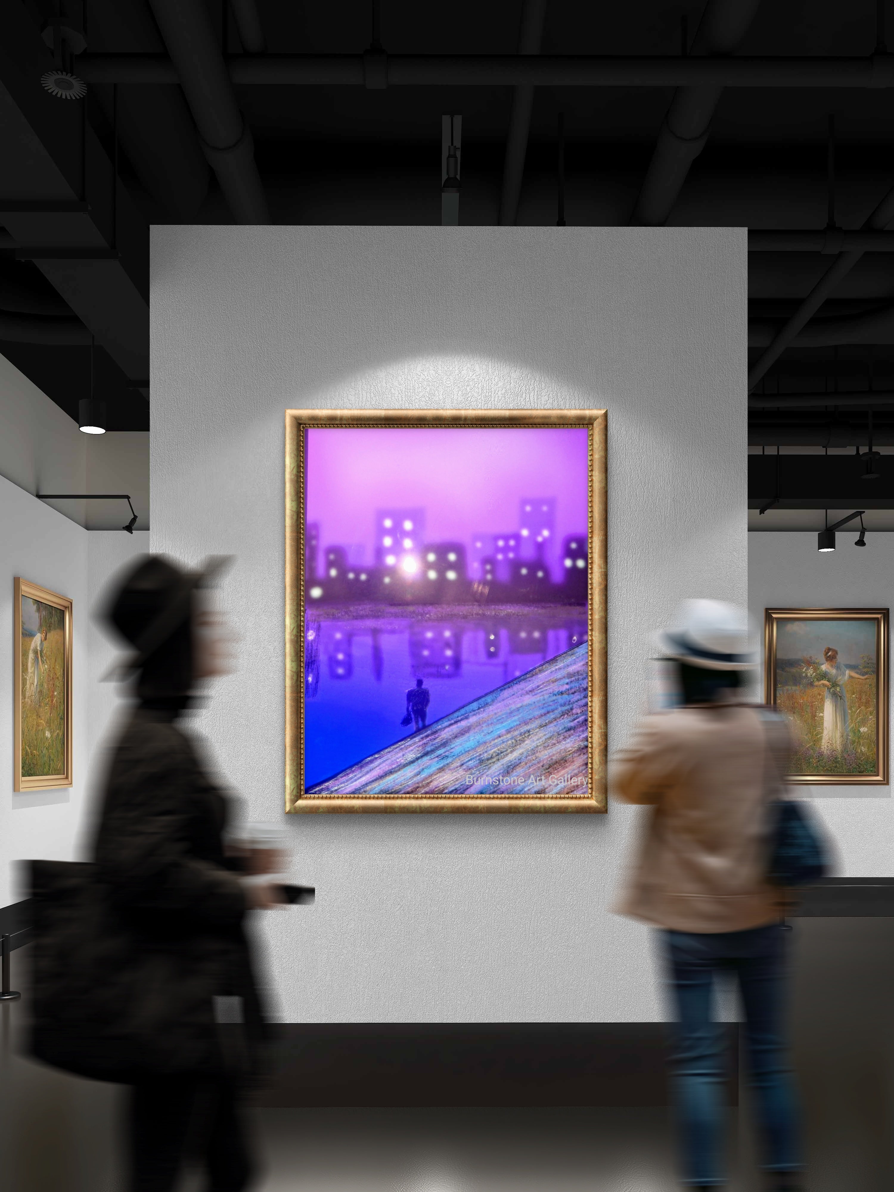 Silent Reflections – Original Digital Artwork by Maxine Jackson