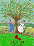 Adam and Eve Original Artwork by Maxine Jackson