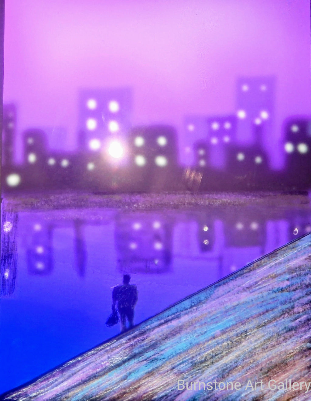 Silent Reflections – Original Digital Artwork by Maxine Jackson