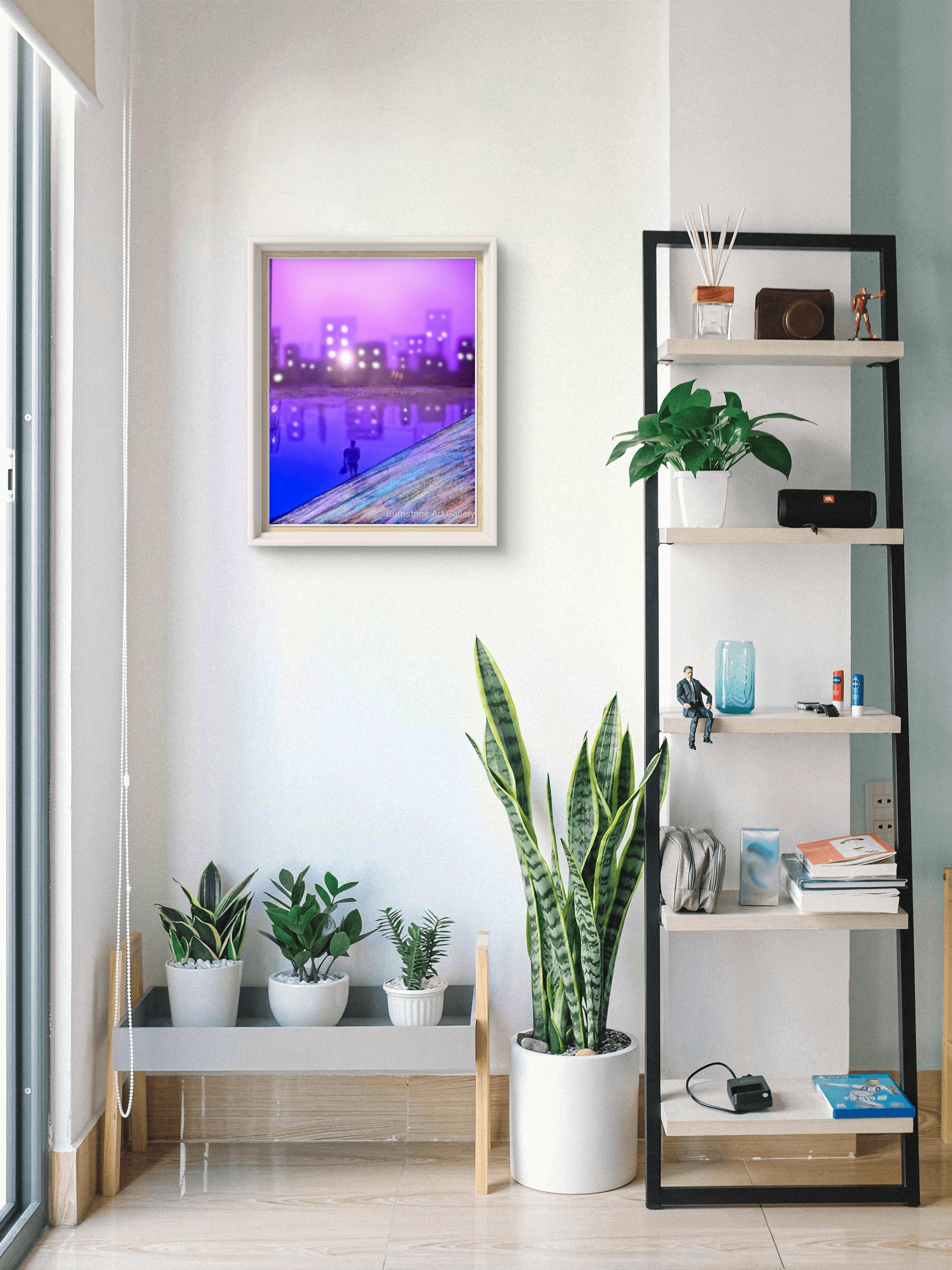 Silent Reflections – Original Digital Artwork by Maxine Jackson